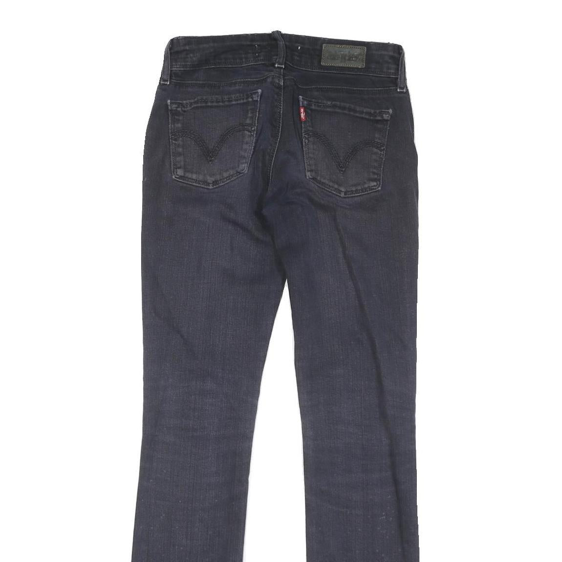 LEVI'S 571 Womens Jeans Blue Slim Skinny Denim W28 L31