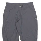 MAMMUT Womens Shorts Grey Sports Casual UK 10 W30 Polyester Blend Lightweight