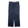 DICKIES 774 Womens Trousers Blue Regular Straight W32 L31