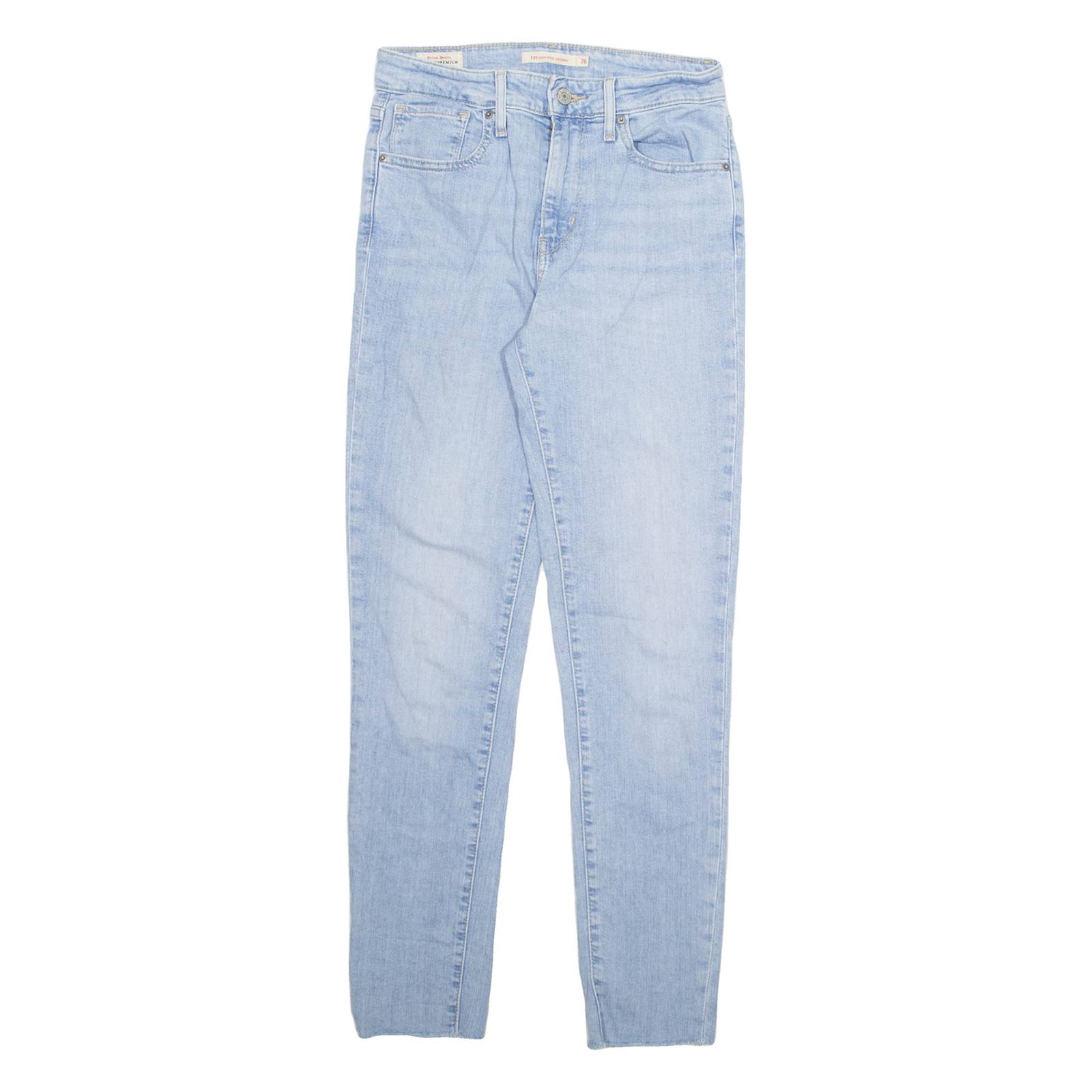 LEVI'S Womens Jeans Blue Regular Tapered W26 L29