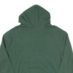 FANATICS Mens Green & Yellow Athletics Baseball Hoodie L Cotton Blend Pullover