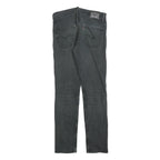 LEVI'S 511 Slim Mens Black Slim Skinny Denim Medium W32 L32 Zip Jeans