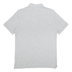 NIKE Mens Grey Short Sleeve Plain Polo Shirt M Cotton Casual Sportswear