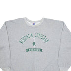 CHAMPION Wisconsin Lutheran Warriors Mens Sweatshirt Grey XL