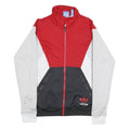 ADIDAS Mens Red & Black Jacket XS Polyester Blend Zip Sportswear Track Casual
