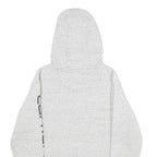 CARHARTT Womens Grey Hoodie XS Logo Print Casual Pullover Drawstring Hood