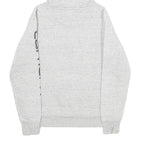 CARHARTT Womens Grey Hoodie XS Logo Print Casual Pullover Drawstring Hood