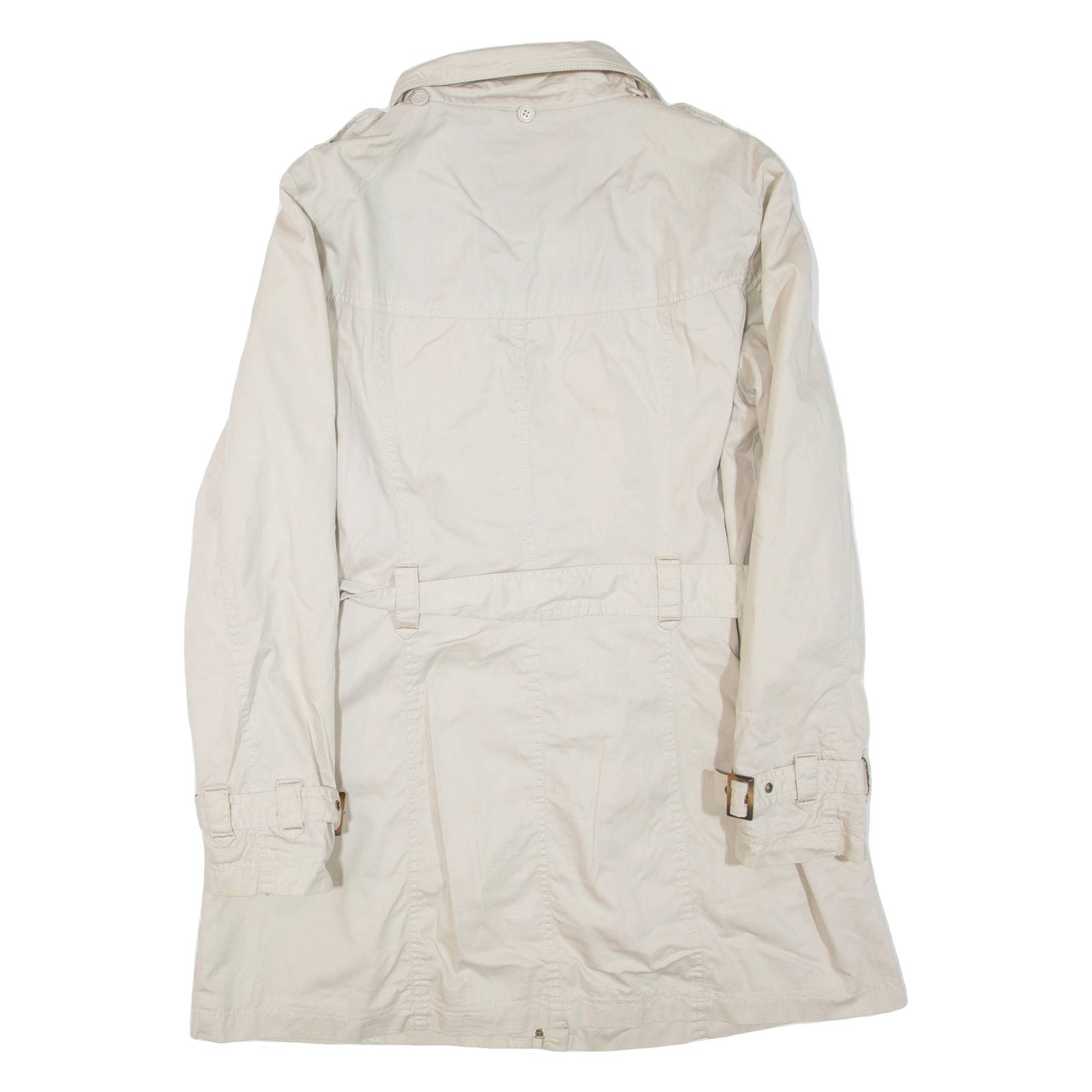 BIAGGINI Belted Womens Trench Jacket Beige L
