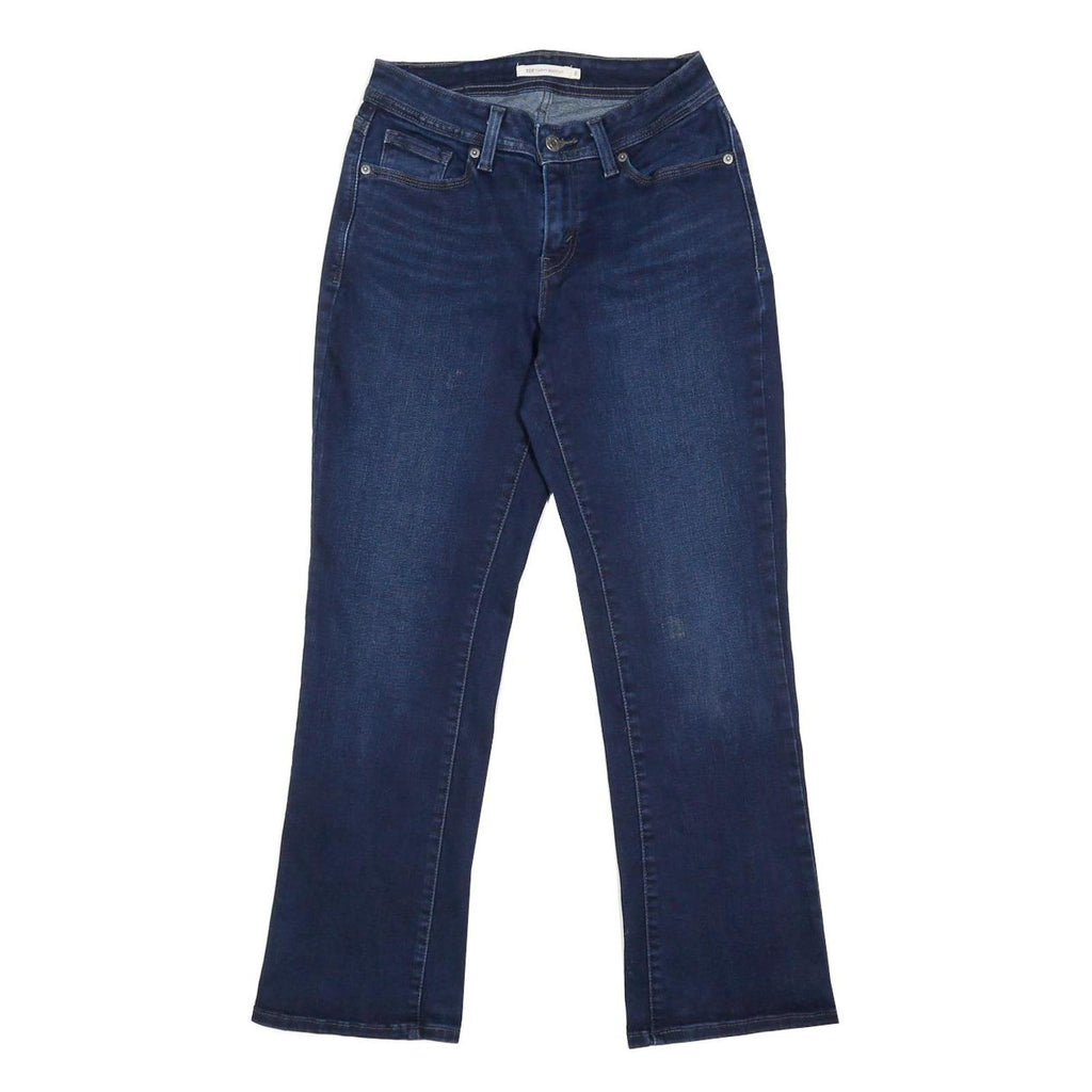 LEVI'S Womens Jeans Blue Regular Straight Denim Medium W29 L30 Classic Cotton