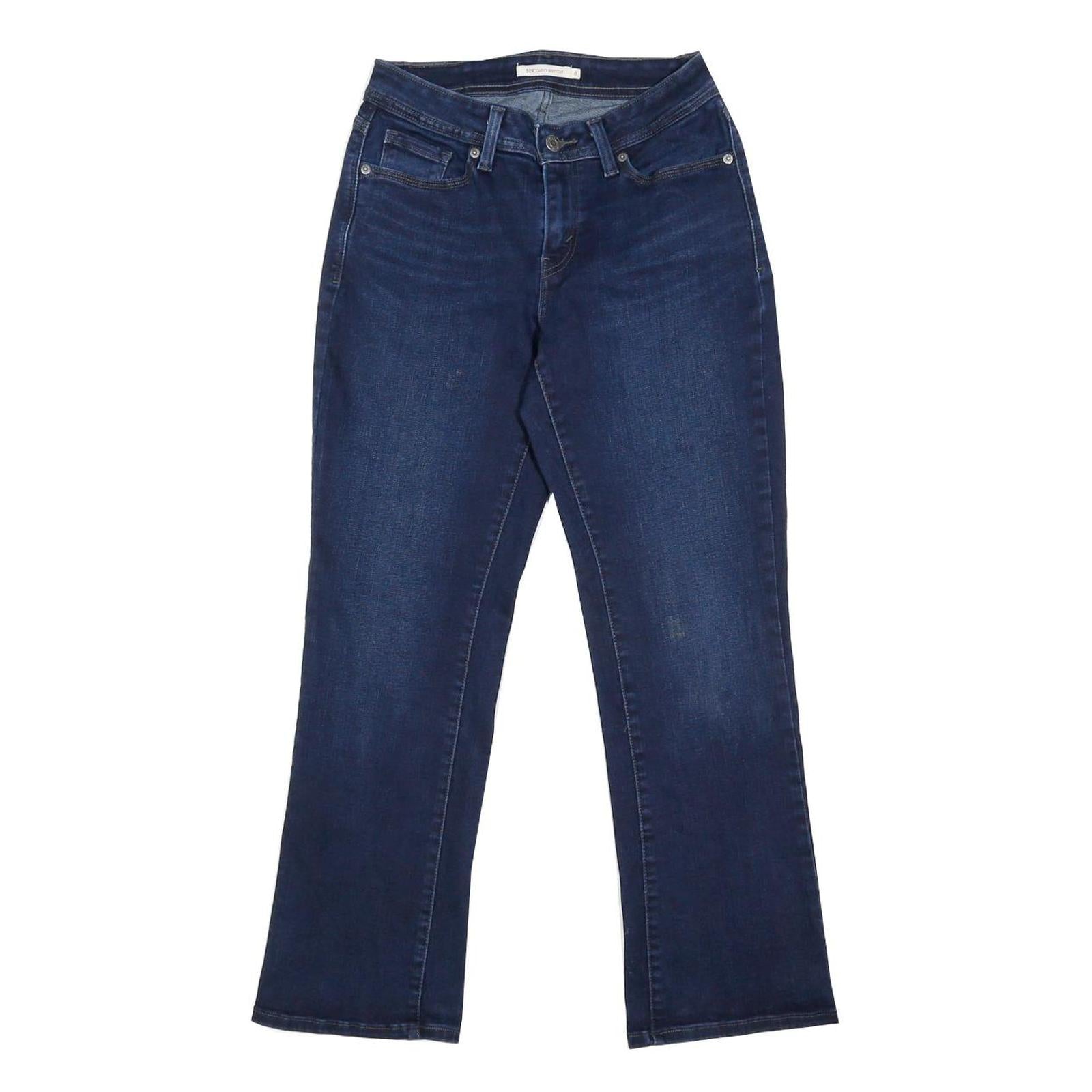 LEVI'S Womens Jeans Blue Regular Straight Denim Medium W29 L30 Classic Cotton