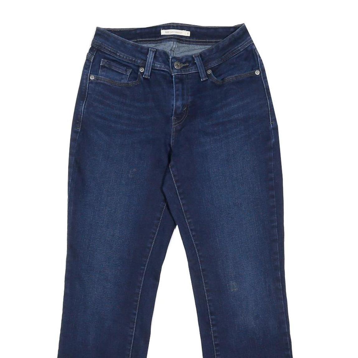 LEVI'S Womens Jeans Blue Regular Straight Denim Medium W29 L30 Classic Cotton