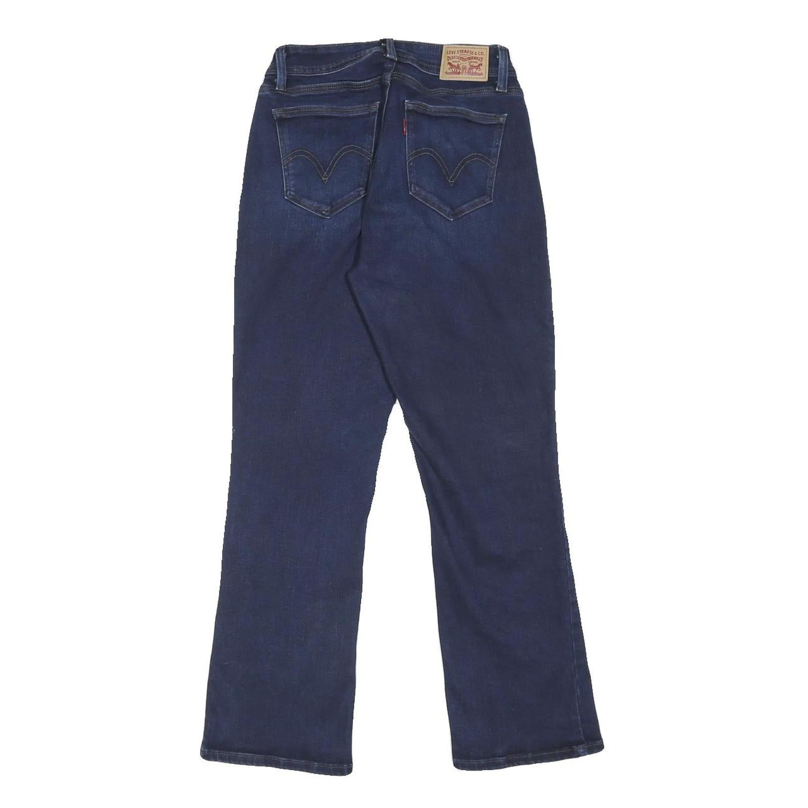 LEVI'S Womens Jeans Blue Regular Straight Denim Medium W29 L30 Classic Cotton