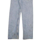 CARHARTT Mens Regular Fit Blue Denim Jeans W30 L32 Classic Cotton Blend Zip