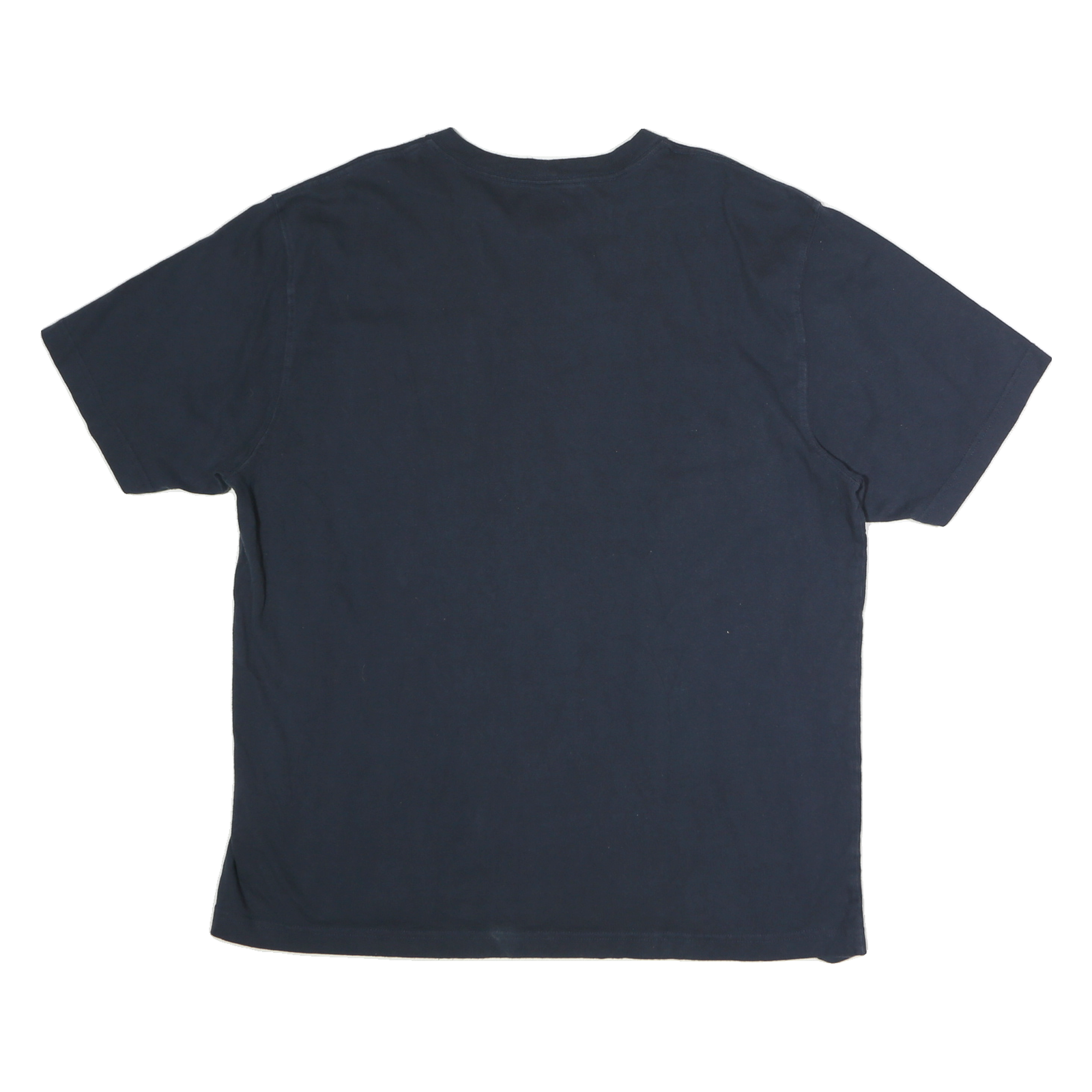CARHARTT Mens Navy Blue Pocket T-Shirt L Short Sleeve Crew Neck Cotton Casual