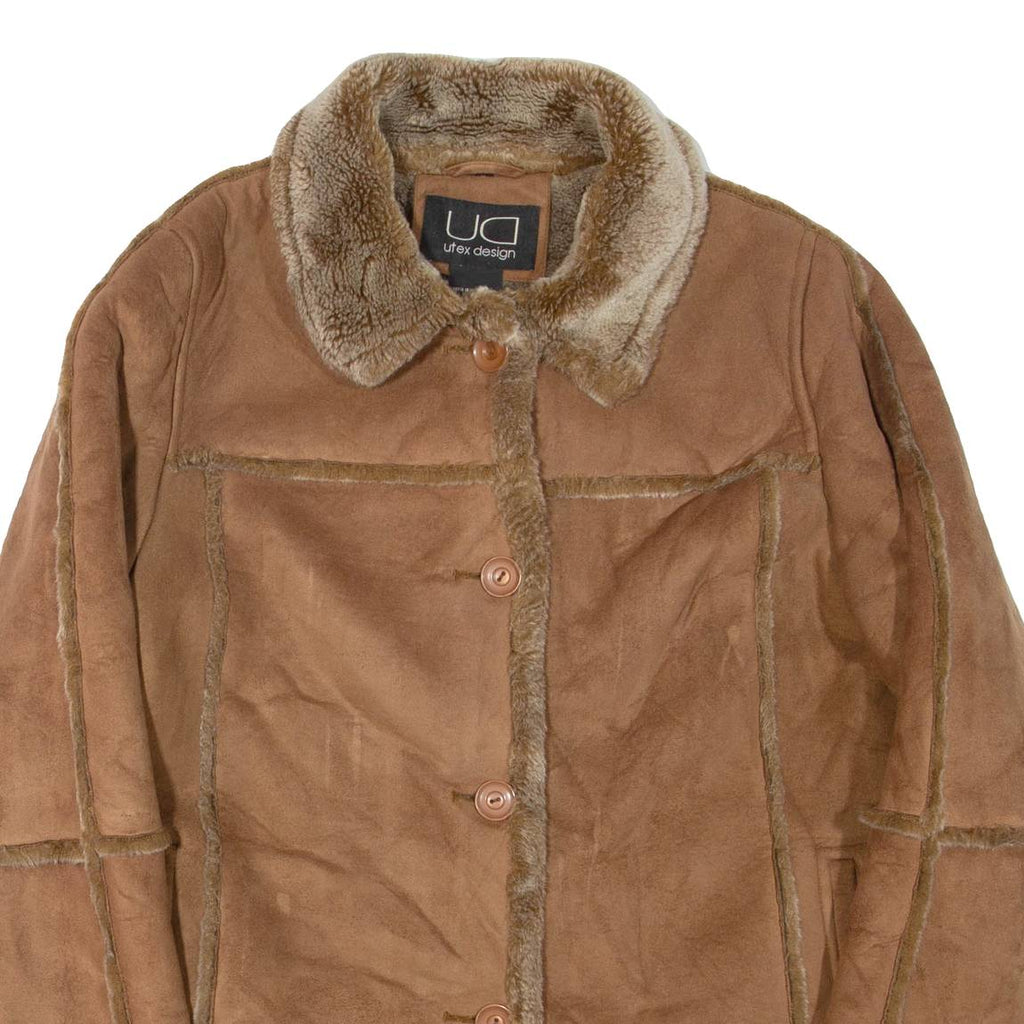 UTEX DESIGNS Womens Jacket Brown M