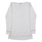 COLUMBIA Womens Grey Plain Pullover Crew Neck Basic Knit XS Outdoor Casual