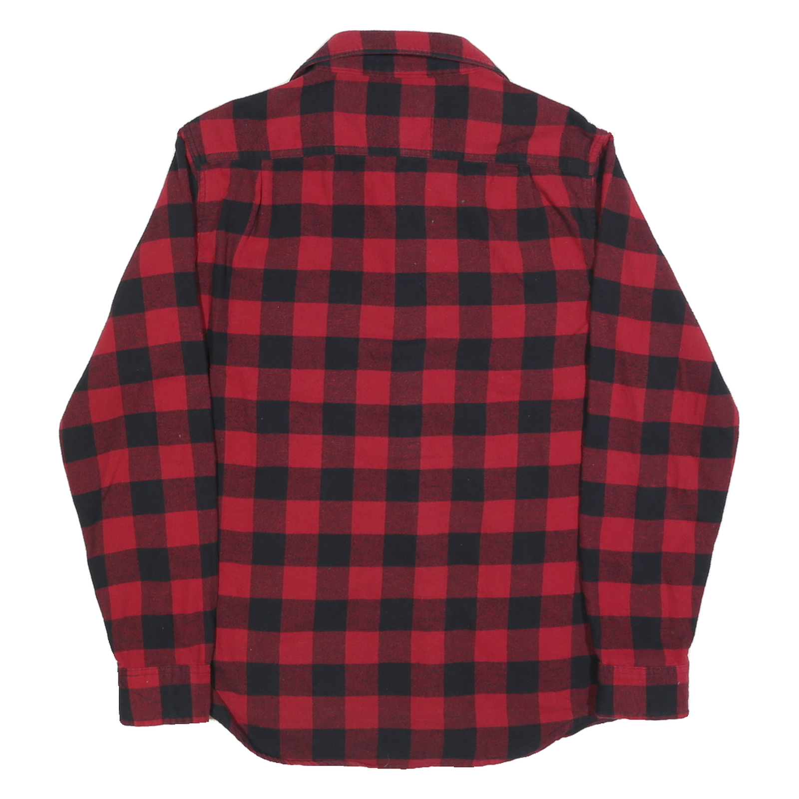 LEE Mens Red & Black Check Shirt M Cotton Casual Button Up Classic