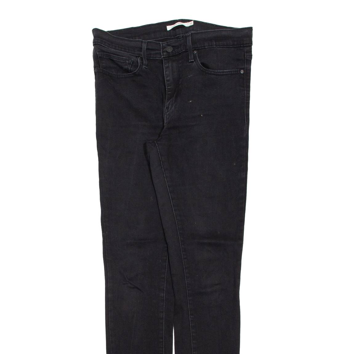 LEVI'S Womens Jeans Black Slim Skinny W30 L32