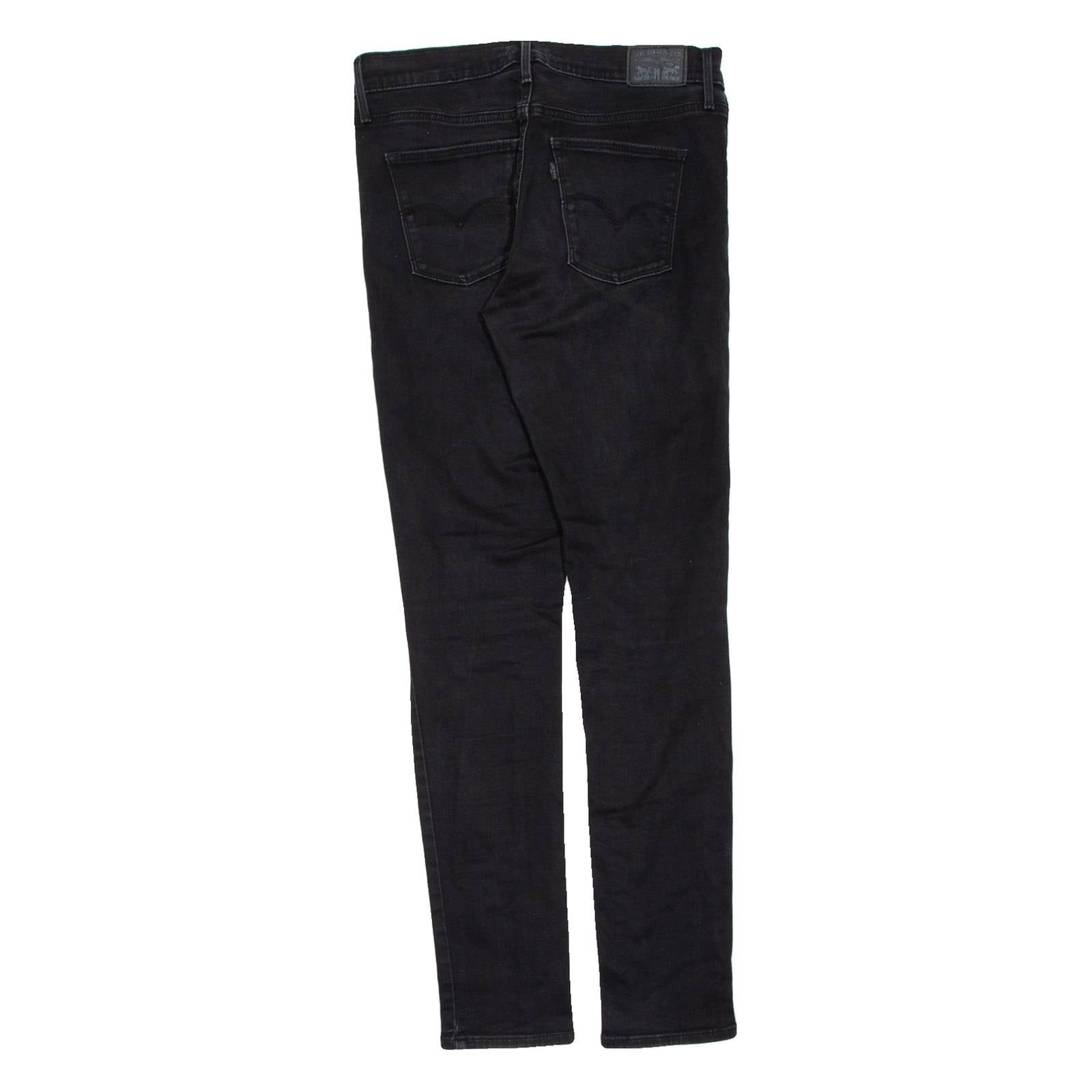LEVI'S Womens Jeans Black Slim Skinny W30 L32