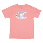 CHAMPION Womens T-Shirt Pink M