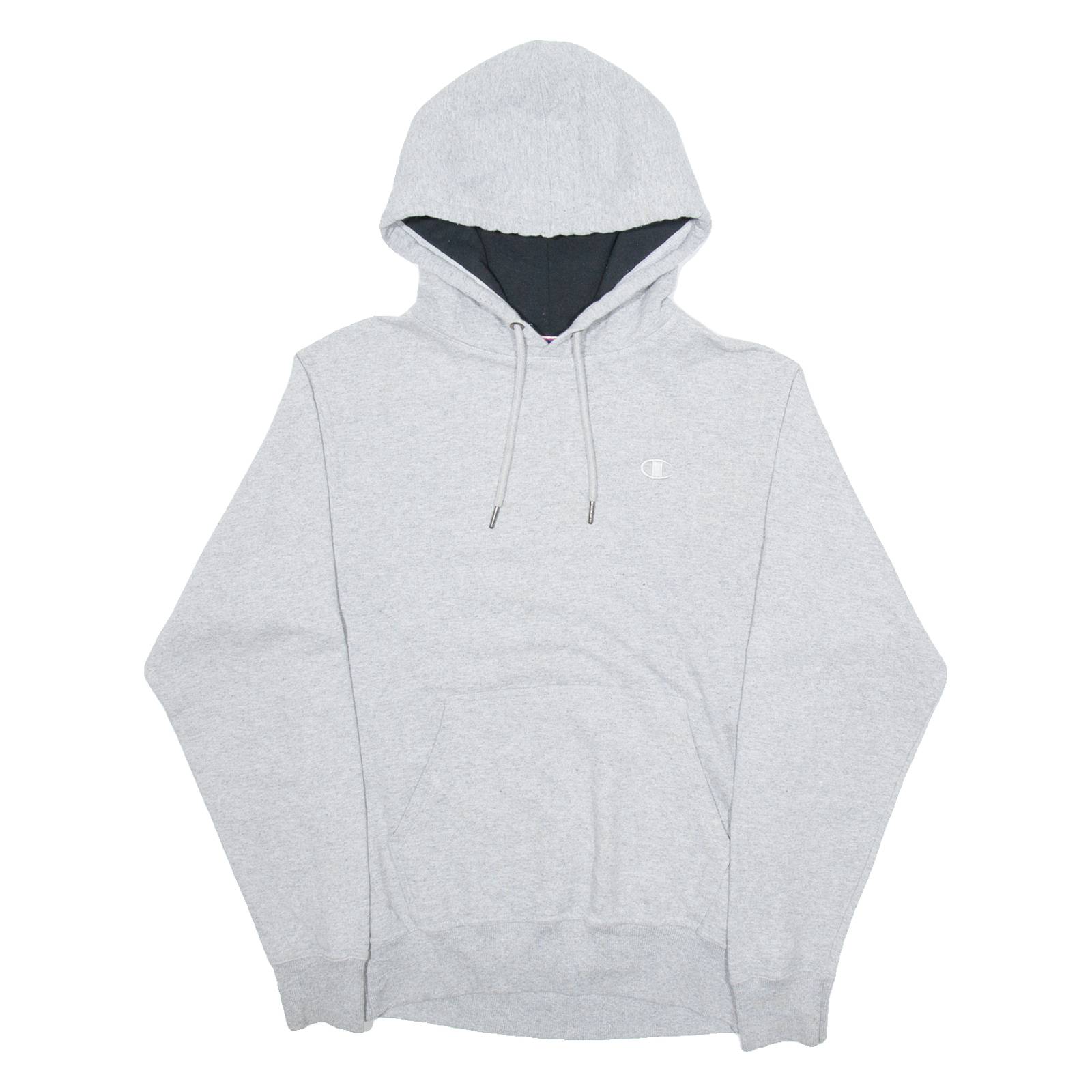 CHAMPION Mens Grey Hoodie S