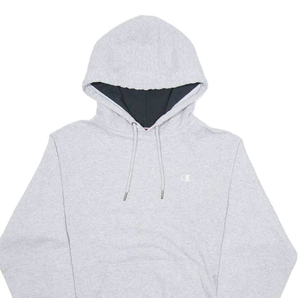 CHAMPION Mens Grey Hoodie S