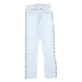 LEVI'S 501 Womens Jeans Light Blue Regular Straight Denim W26 L29 Button Fly