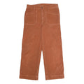 PATAGONIA Womens Cotton Blend Rust Orange Regular Fit Straight Leg Trousers W34
