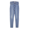 LEVI'S Womens Jeans Blue Slim Skinny Denim Medium W25 L30 Stylish Cotton Blend