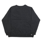 RUSSELL ATHLETIC Mens Black Crew Neck XL Cotton Blend Sweatshirt Pullover
