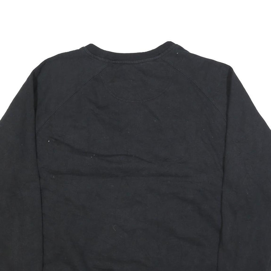 RUSSELL ATHLETIC Mens Black Crew Neck XL Cotton Blend Sweatshirt Pullover