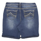 CATO Womens Denim Blue Shorts XL W32 Casual Cotton Blend Classic Fit
