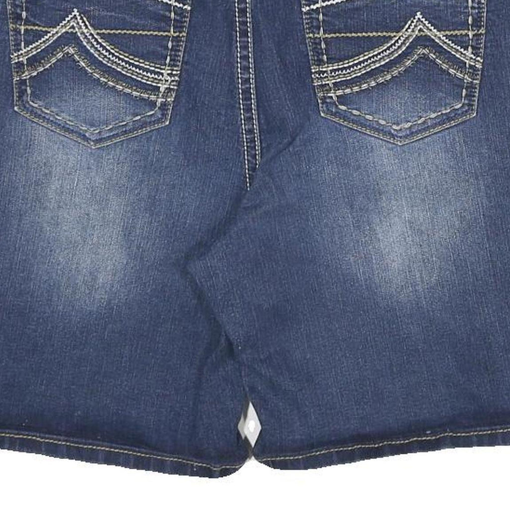 CATO Womens Denim Blue Shorts XL W32 Casual Cotton Blend Classic Fit