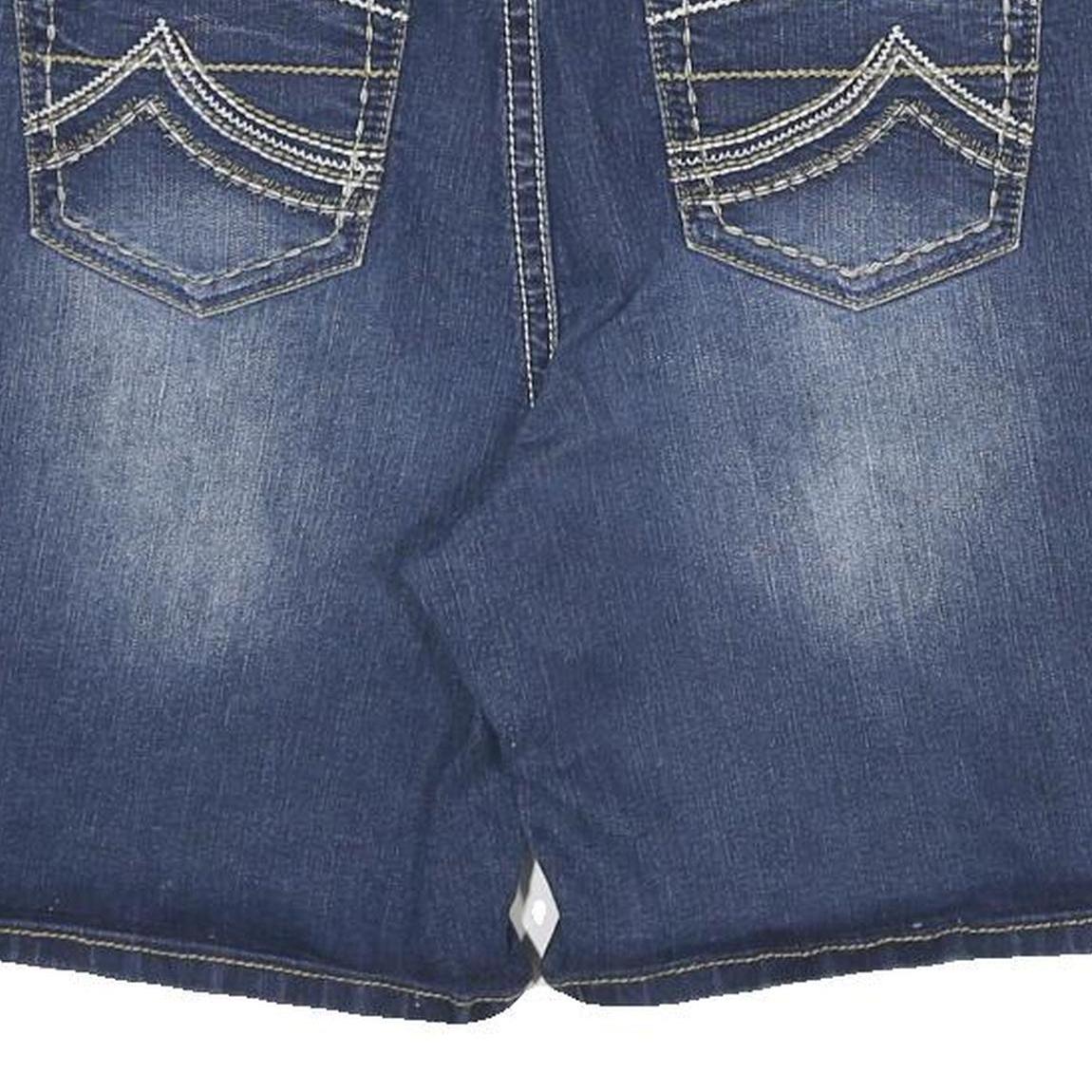 CATO Womens Denim Blue Shorts XL W32 Casual Cotton Blend Classic Fit