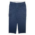 DICKIES Cargo Mens Trousers Blue Regular Straight W40 L28