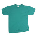 JERZEES Womens Green M Cotton T-Shirt Short Sleeve Round Neck Casual Top