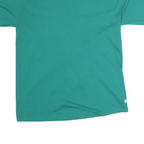 JERZEES Womens Green M Cotton T-Shirt Short Sleeve Round Neck Casual Top