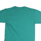 JERZEES Womens Green M Cotton T-Shirt Short Sleeve Round Neck Casual Top