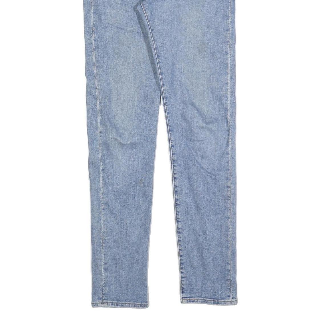 LEVI'S 512 Big E Mens Slim Jeans Blue Denim W28 L32 Classic Cotton Blend Zip