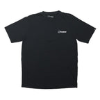 BERGHAUS Mens Black & White Graphic T-Shirt XL Short Sleeve Crew Neck Logo