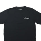 BERGHAUS Mens Black & White Graphic T-Shirt XL Short Sleeve Crew Neck Logo