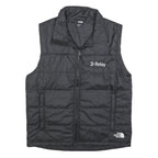 THE NORTH FACE Mens Black Relay Quilted Jacket M Polyester Zip Pocket Outdoor