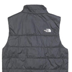 THE NORTH FACE Mens Black Relay Quilted Jacket M Polyester Zip Pocket Outdoor