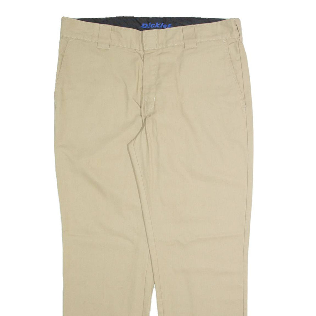 DICKIES Chino Mens Trousers Beige Regular Straight W36 L30