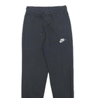 NIKE Womens Joggers Black Slim Tapered XS W22 L26 Casual Sportswear Fleece