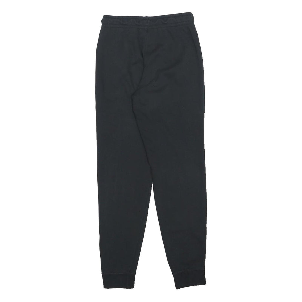 NIKE Womens Joggers Black Slim Tapered XS W22 L26 Casual Sportswear Fleece