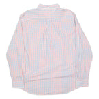 TOMMY HILFIGER Mens Shirt Red Check Long Sleeve L