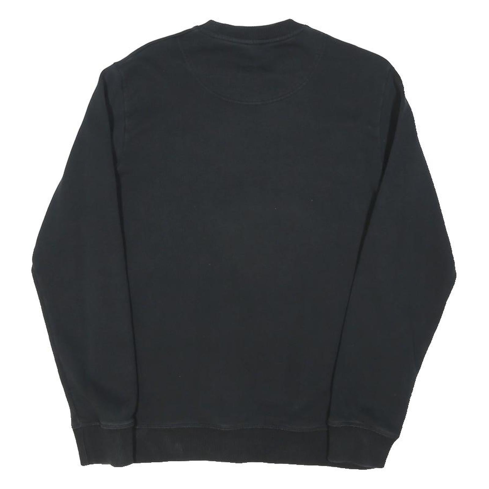 KENZO Mens Black Cotton Blend Crew Neck S Tiger Logo Sweatshirt