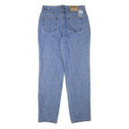 BOXX Mens Regular Fit Straight Blue Denim Jeans W34 L33 Classic Cotton Zip