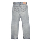LEVI'S 501 Mens Jeans Blue Regular Straight Denim Medium W31 L32 Classic Button